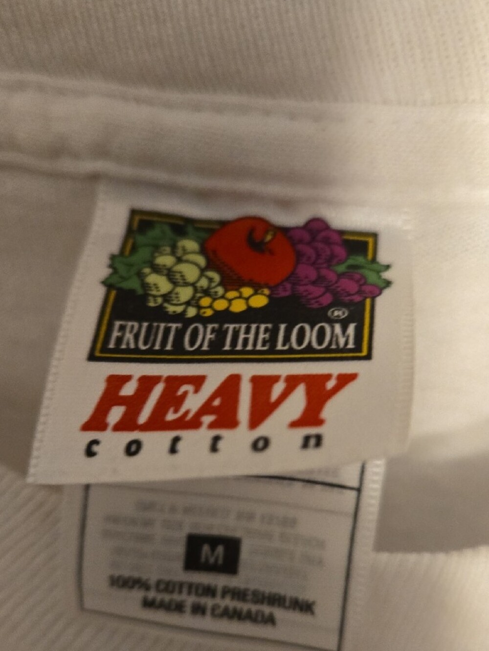 Fruit of the Loom White Canada Totem Graphic Tee - Picture 2 of 4